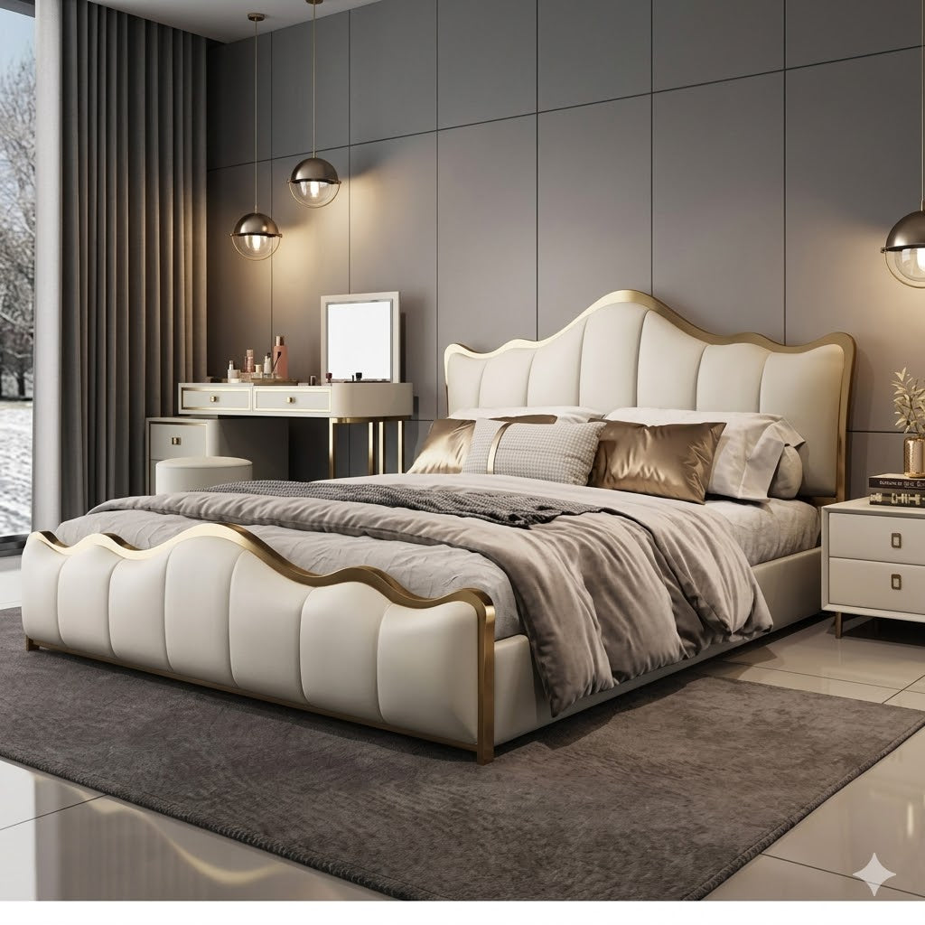 luxury poshish bed with