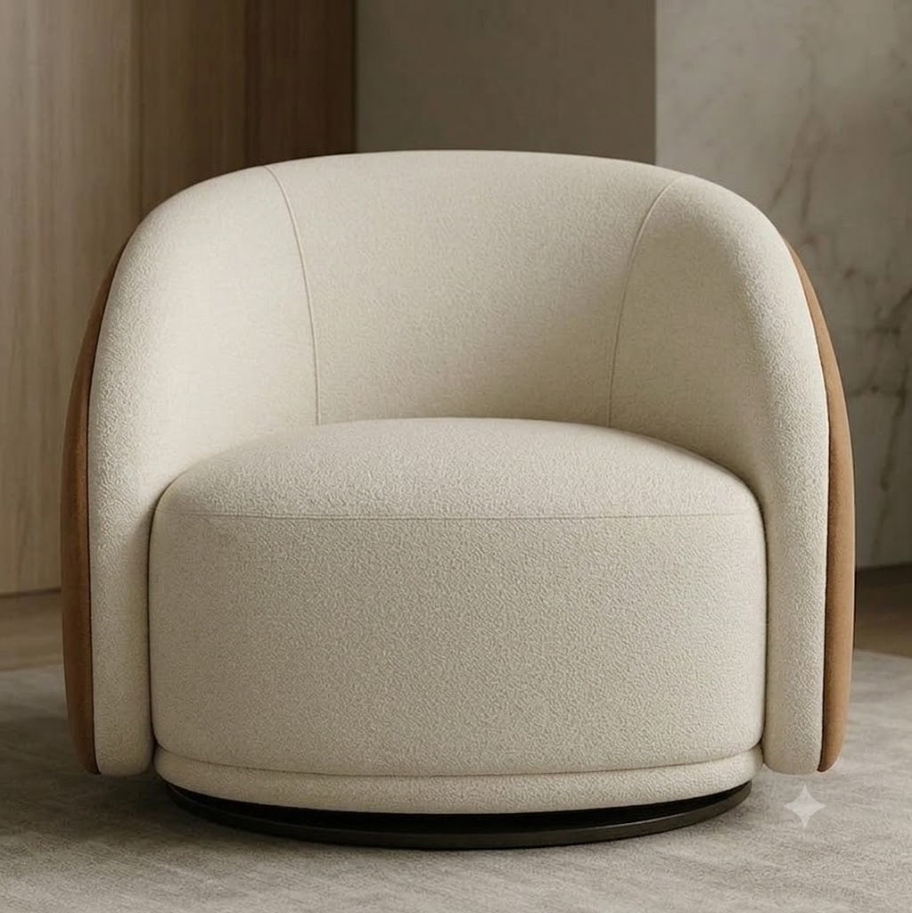 COMFY CHAIRS IN CURVED SHAPED