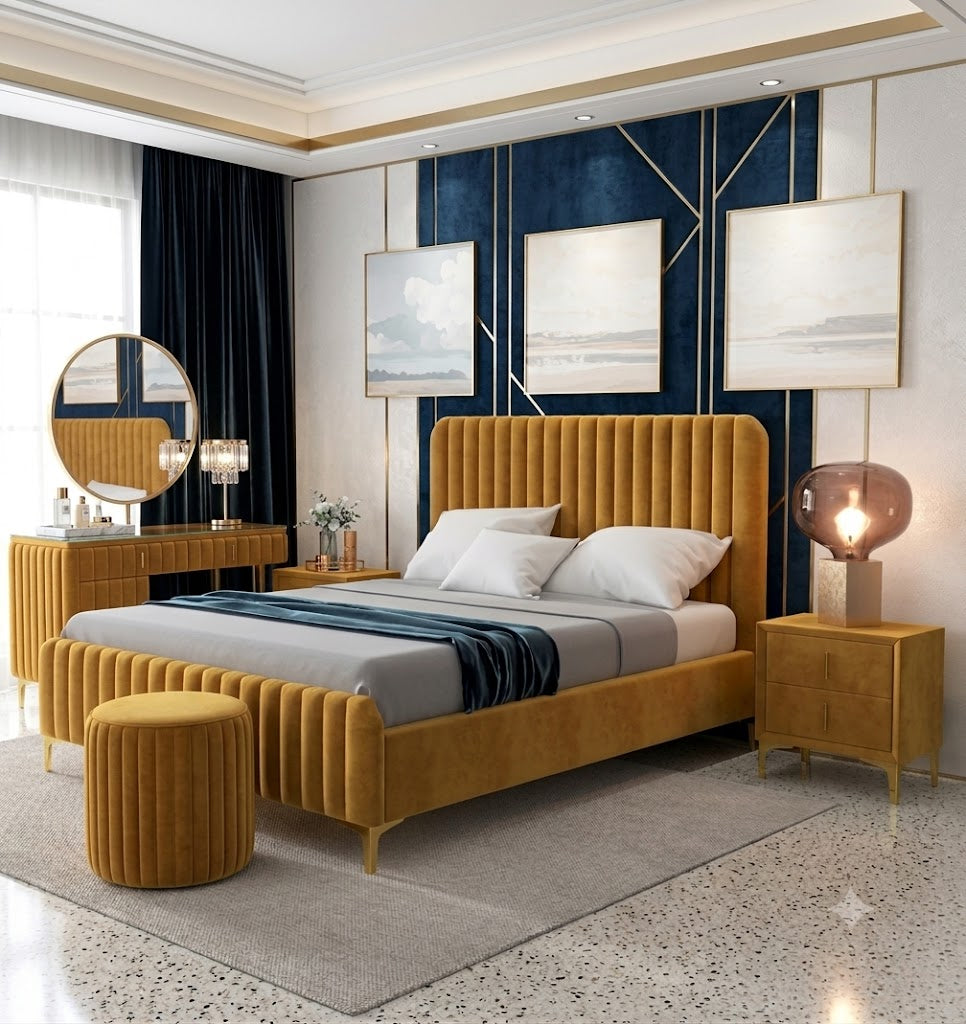 QUALITY POSHISH BED IN VARIATIONS OF COLOURS
