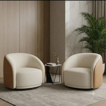 COMFY CHAIRS IN CURVED SHAPED