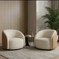 COMFY CHAIRS IN CURVED SHAPED