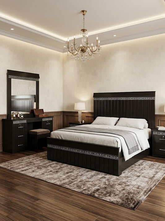 WOODEN BED IN DECENT DESIGN, HIGH QUALITY WOOD