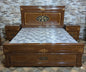 PURE WOODEN BED IN ELEGANT DESIGN