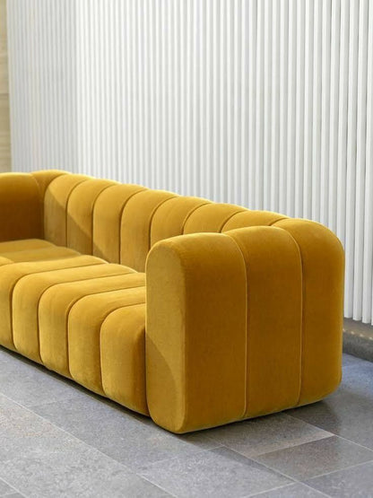 COMFORTABLE VELVET SOFA IN DIFFERENT COLOURS
