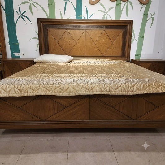 LUXURY WOODEN BED