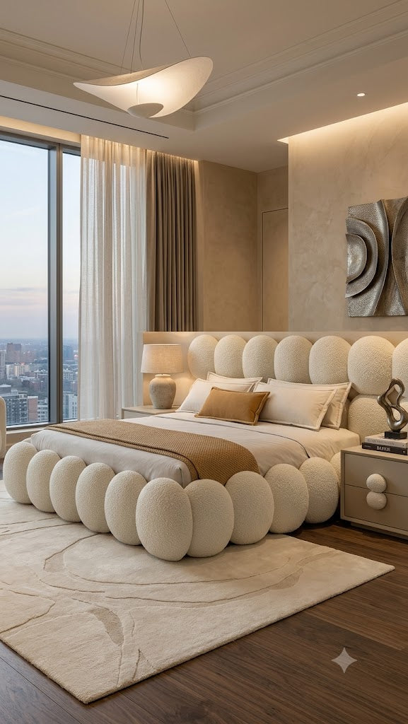 Bubble bed in luxury style